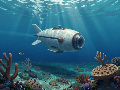 Low Tide Runner - indie underwater exploration simulator